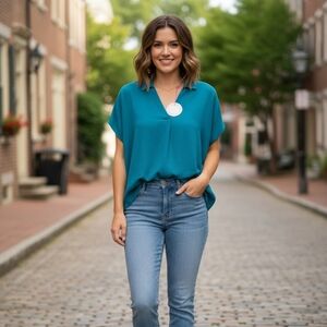 Umgee Women's Blouse Small New Oversized